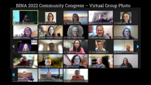 Group Photo of virtual participants who joined the BINA Community Congress