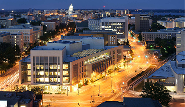 Discovery Building - Atrium Open Court Spaces